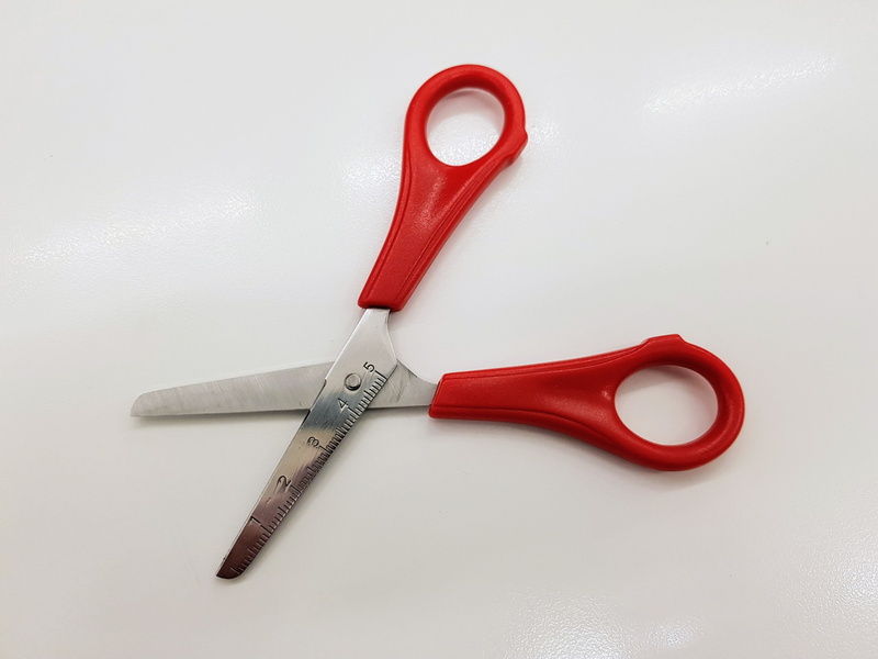 sharp, directly above, iron, scissors, still life, man made object, white background, shears, fashion, clip, stationery, cutting, 4K, knife blade, clean-cut