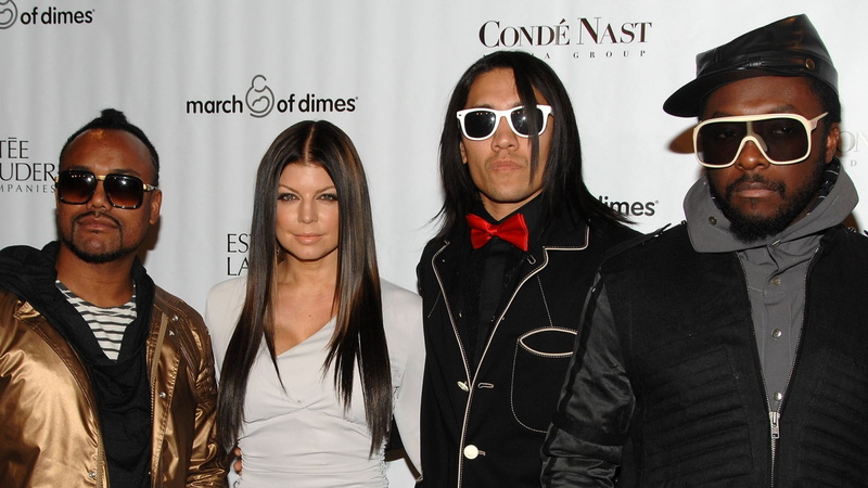 males, fashion, front view, looking at camera, 1080P, standing, people, casual clothing, sunglasses, group of people, adult, the black eyed peas, mid adult