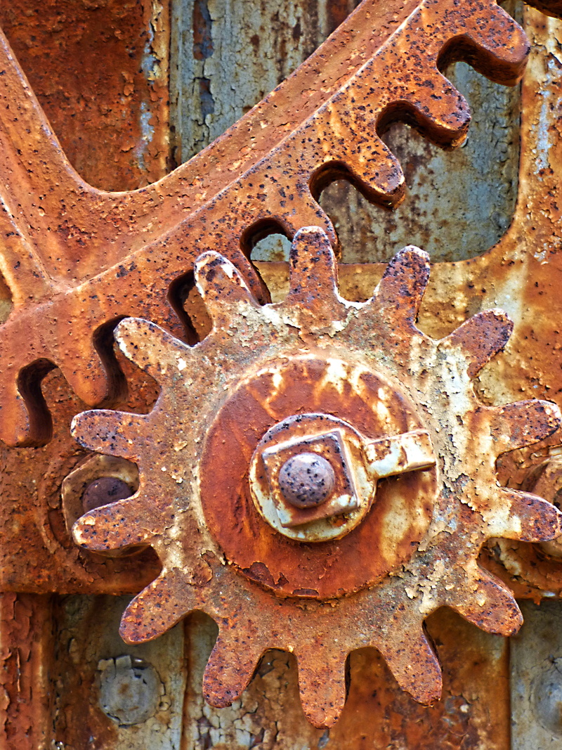 function, machine Part, metal, mechanism, iron - Metal, steel, backgrounds, texture, machine, weathered, day, abandoned, detail, history, pattern, old