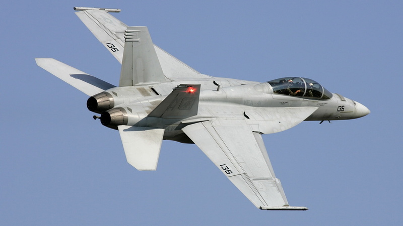Boeing, attack, deck, 41 squadron, 1080P, the plane, fighter-bomber, USA, F/A-18F Super Hornet