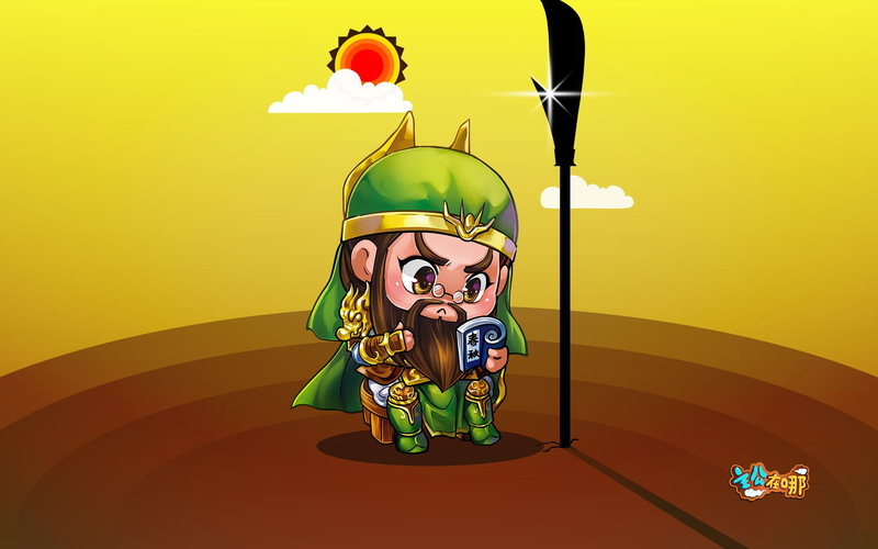 q, q version of the cartoon, lord, king of battle, where lord, zhan, king, battle, cartoon, 1080P, zhan wang, guan yu, guan, wang, yu, version