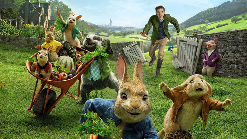 1080P, fantasy, film, movie, rabbit, peter