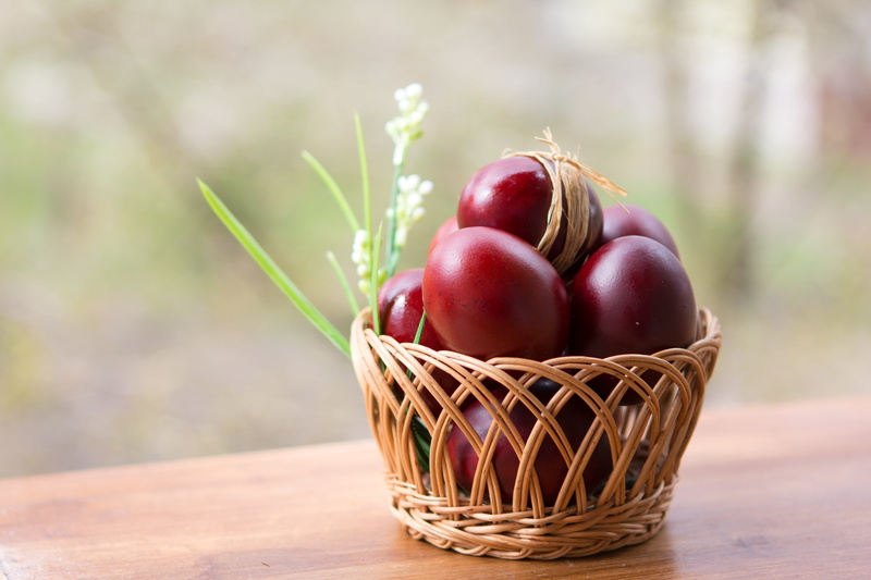 fruits, eggs, 5K, day, painted, healthy eating, tomato, no people, easter, close-up, fruit, nature, bunch, food, ripe, still life, table, outdoors, food and drink