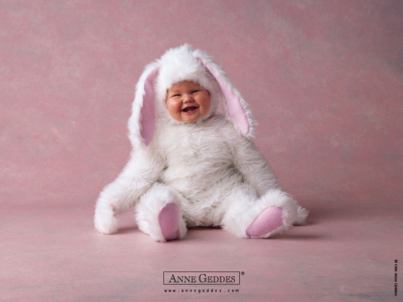 white, angel, costume, rabbit, s, 480P, hd, cute, pink, baby