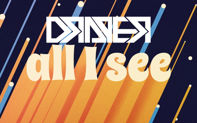 capital letter, high angle view, 720P, sign, full frame, western script, artwork, Draper, symbol, multi colored, pattern, blue, still life, striped, Monstercat
