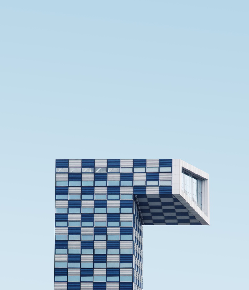 skyscraper, building Exterior, graphic, apartment, blue, urban, backgrounds, city Life, creative, building, architecture, architectureporn, 4K, facade