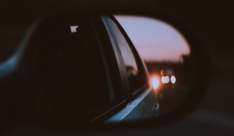 lightroomedit, blue, sunset, cinematic, motor vehicle, mode of transportation, landscape, land vehicle, lookslikefilm, reflection, transportation, camera - photographic equipment