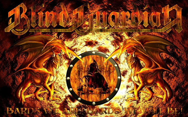 dragons, fantasy, guardian, album, metal, cover, blind, dragon, heavy, 1080P