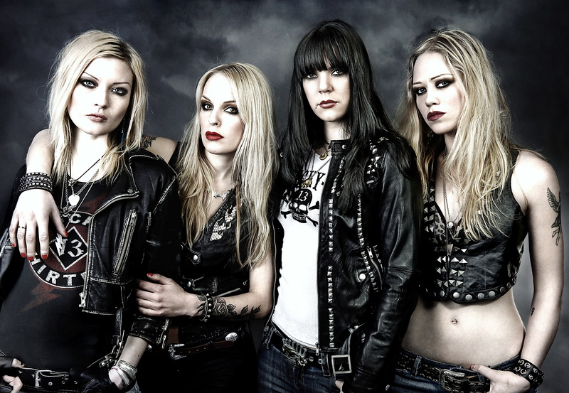 barbara, thrash, rock, metal, 4K, heavy, hard, crucified, girls