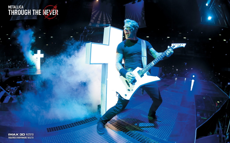 arts culture and entertainment, smoke - physical structure, performance, stage, metallica, electric guitar, movie, lifestyles, guitar, motion, string instrument