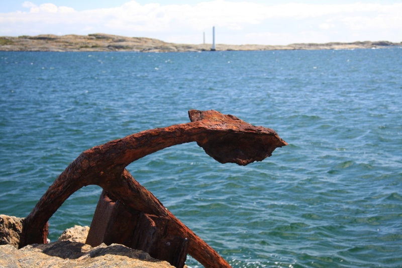 holiday, old, mediterranean, summer, anchor, obsolete, outdoors, 4K, nature, shore, weathered, deterioration, focus on foreground, lake, day, relaxed