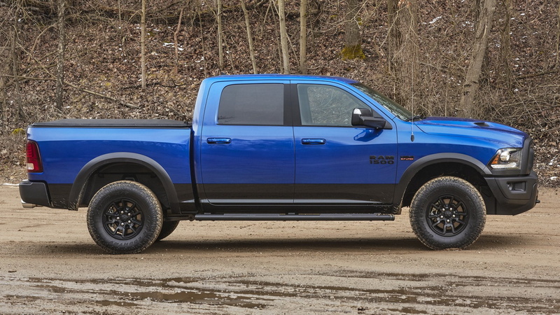 1080P, Blue Car, Pickup, Car, Ram 1500, Ram 1500 Rebel, 4-Door Truck, Vehicles