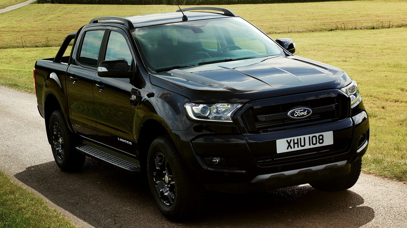 Car, Ford Ranger Limited, Ford, 1080P, Pickup, 4-Door Truck, Ford Ranger, Black Car