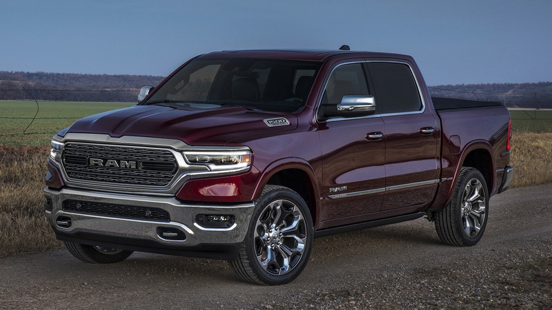 Vehicles, Pickup, Ram 1500 Limited, 4-Door Truck, 1080P, Car, Red Car, Ram 1500