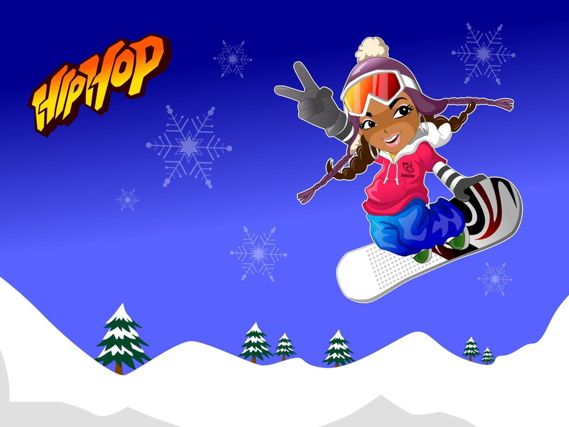 men, childhood, girl, child, vacations, smiling, backgrounds, greeting, season, cartoon, jump, digital, santa Claus, night, fun, mountain, cold temperature