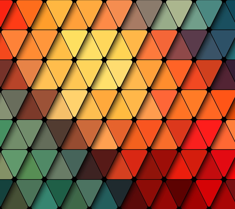 design, multi colored, textured, pattern, abstract, order, diamond shaped, repetition, full frame, backgrounds, red, Colorful, color gradient, Triangle
