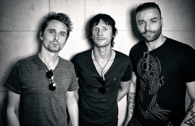 front view, portrait, Dominic howard, togetherness, facial hair, Muse, mid adult, Bw, indoors, mature men, people, 4K, beard, group of people, young men