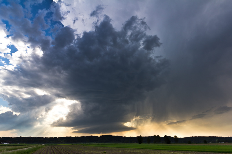 landscape, dramatic sky, tornado, land, no people, field, storm, storm cloud, plant, storm hunting, cumulonimbus, lp-super cell, rain, cloud - sky, 4K