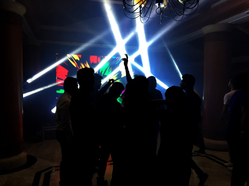 clubbing, shadow, stage light, popular music concert, night, group of people, illuminated, event, party, arts culture and entertainment, performance, fun