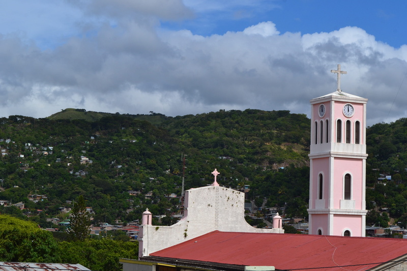 matagalpa, nicaragua, day, tree, sky, plant, place of worship, cross, no people, belief, building, 4K, built structure, building exterior, tower, outdoors