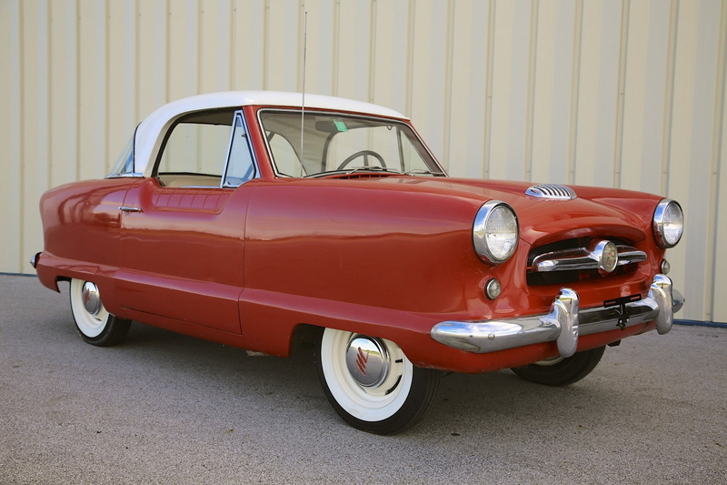 Nash Metropolitan, Car, Old Car, Vehicles, Red Car, Vintage Car, 1080P