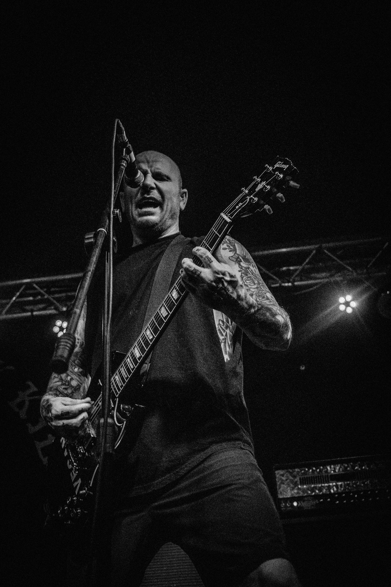 low angle view, stage - performance space, bw, skill, rock, punk, music, blackandwhite, artist, three quarter length, musical equipment, one person, hardcore