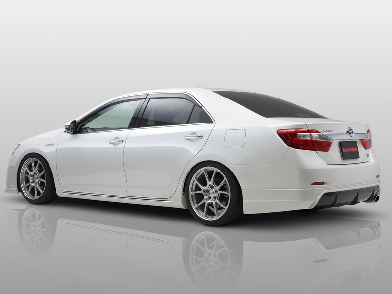 tuning, toyota, japan, camry, hybrid, 2013, 1080P, asuka