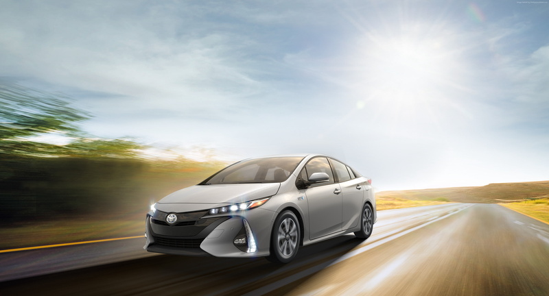 4K, sedan, NYIAS 2016, Toyota Prius Prime