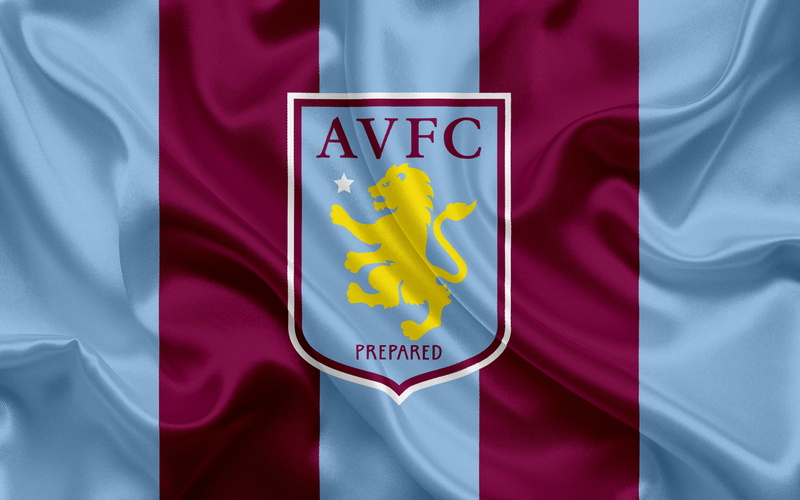 4K, Soccer, Logo, Emblem, Aston Villa F.C.