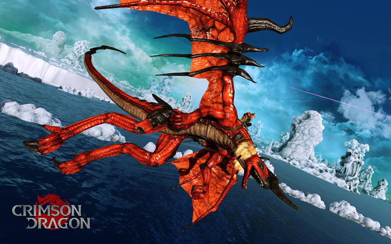 crimson dragon, games, 1920x1200, dragon, 1080P, crimson