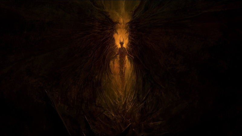 1080P, demon, crimson