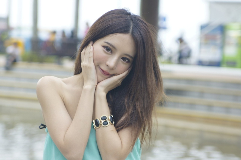 Asian, Model, Models, Girl, Hair, Bracelet, Julie Chang, Taiwanese, Smile, Bokeh, Hong Kong, Old Market, Zhang Qi Jun, 1080P