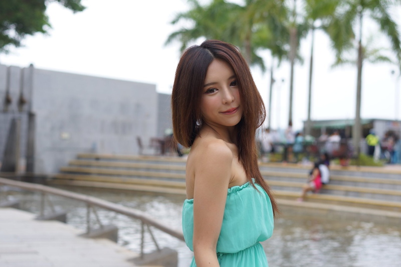 Smile, Old Market, Hong Kong, Taiwanese, Bokeh, Models, Model, Zhang Qi Jun, Julie Chang, Girl, 1080P, Asian