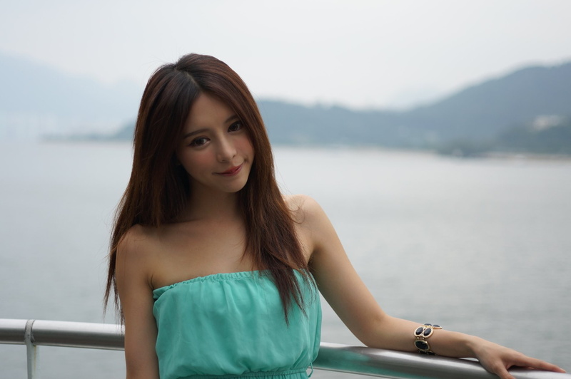 Hair, 1080P, Bay, Fog, Girl, Smile, Bokeh, Taiwanese, Model, Bracelet, Asian, Zhang Qi Jun, Julie Chang, Models