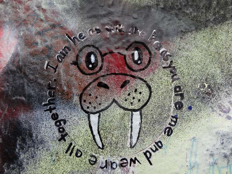 4K, place, czech, representation, shape, graffiti, artwork, close-up, no people, face, craft, wall - building feature, communication, anthropomorphic face