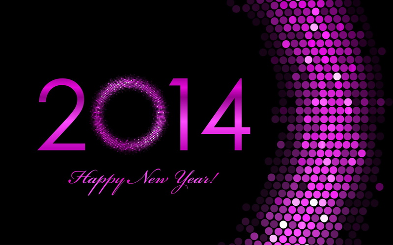happy, new year 2014, new year, new, year, purple, 2014, 2K