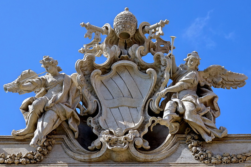 the past, places of interest, demon - fictional character, human representation, creativity, representation, sky, statue, nature, low angle view, no people