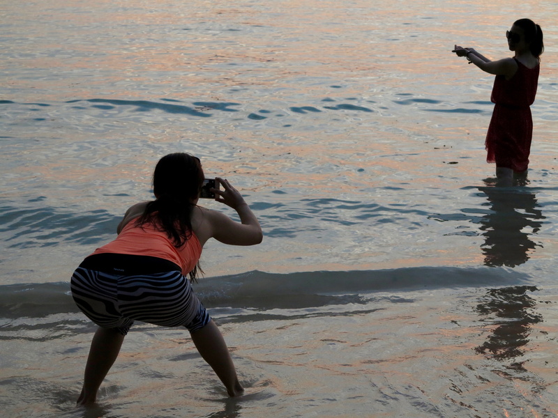 outdoors, boot, beach, person, human, photography, adult, sunset, people, photograph, real people, casual clothing, water, recording, hand, photography themes