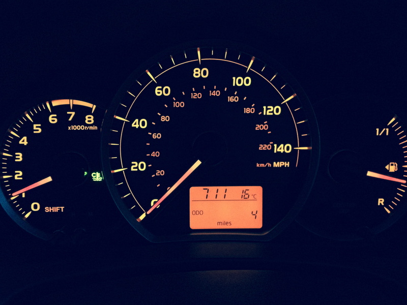no people, Mileage, miles, technology, number, close-up, time, car, vehicle interior, motor vehicle, New Car, gauge, black, 0-60, vehicle, clock, control panel