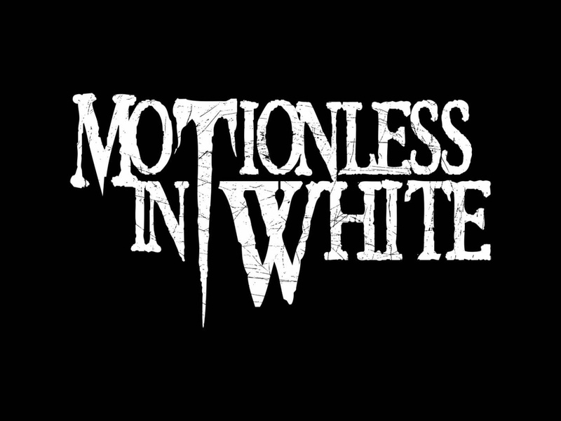 cut out, close-up, single word, text, western script, 720P, motionless in white metalcore, script, white color, information, communication, indoors, writing