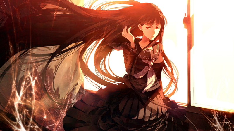 fashion, Kanoe Yuuko, front view, day, anime girls, young women, real people, young adult, 1080P, women, hairstyle, anime, art and craft, adult, one person