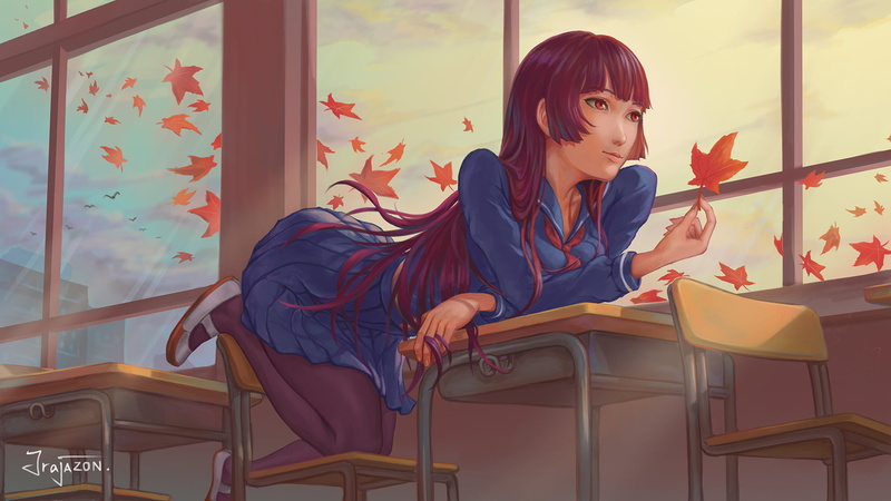Yuuko Kanoe, Anime, 1080P, Tasogare Otome x Amnesia