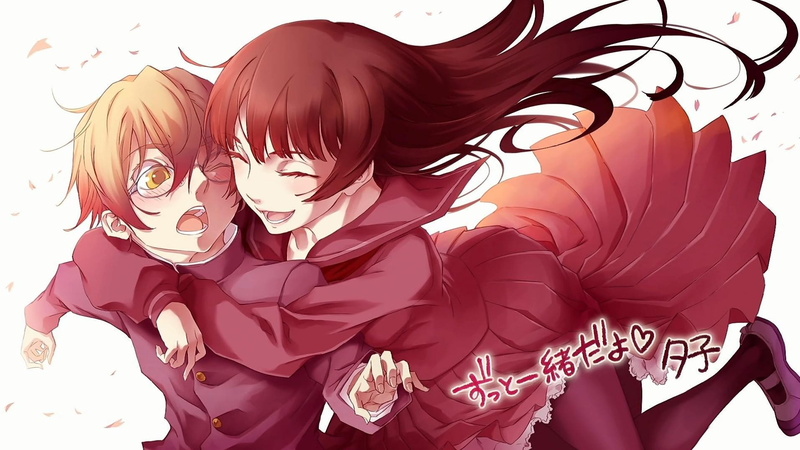 dusk, kanoe, yuuko, girls, maiden, 720P, anime, amnesia, artwork