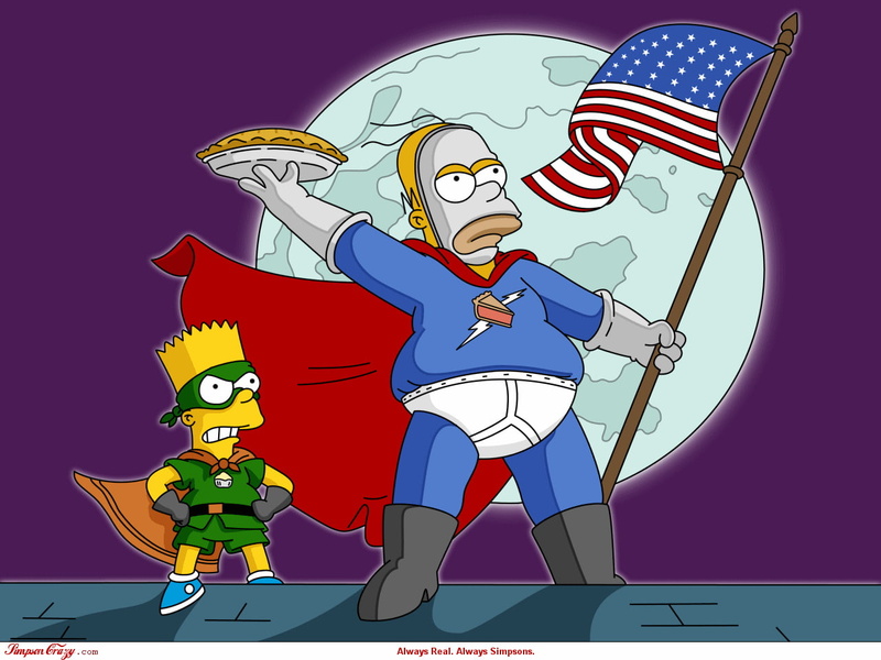 The Simpsons, Homer Simpson, 720P, Bart Simpson