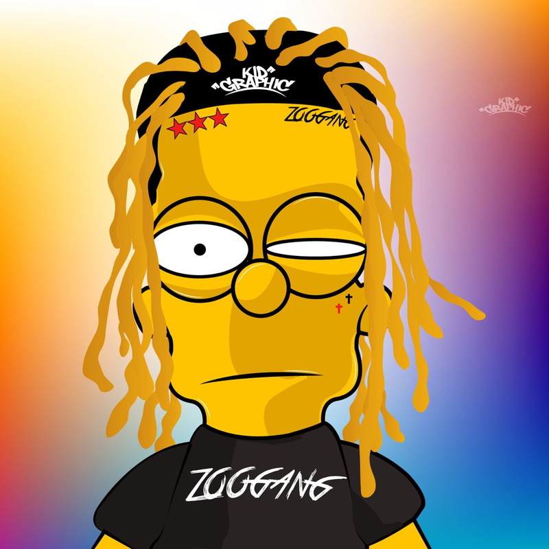 The Simpsons, Bart Simpson, 720P, artwork