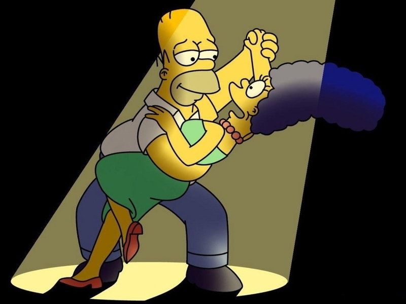 Homer Simpson, 720P, The Simpsons, Marge Simpson