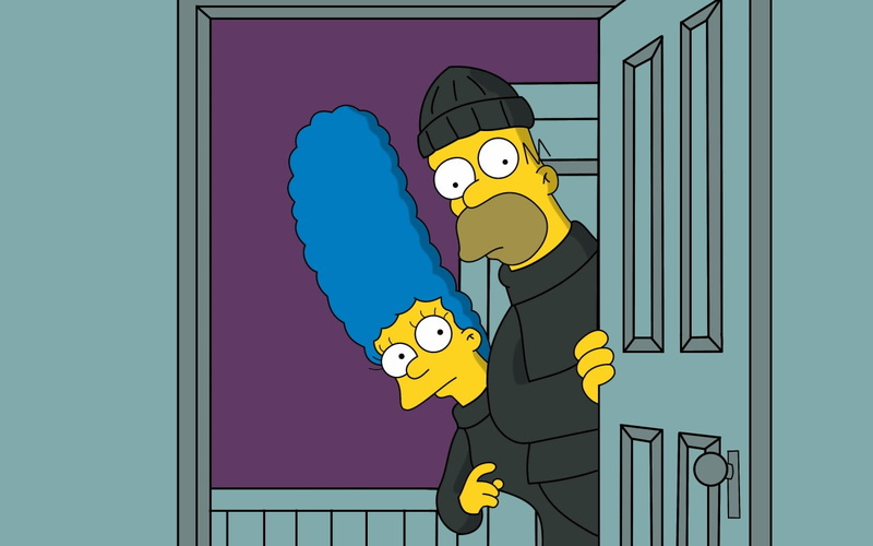 Marge Simpson, The Simpsons, 720P, Homer Simpson
