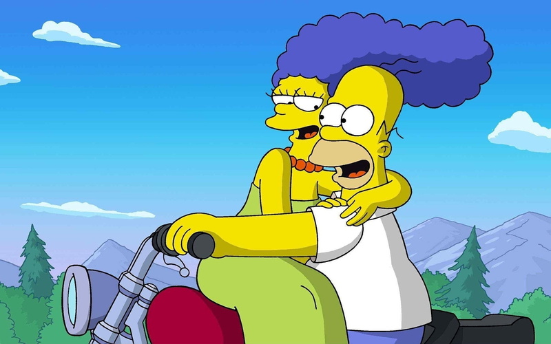 1080P, Homer Simpson, Marge Simpson, The Simpsons