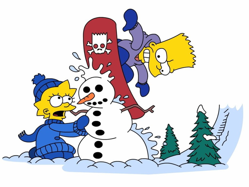 The Simpsons, entertainment, lisa, bart, simpsons, hd, art, series, 480P, tv