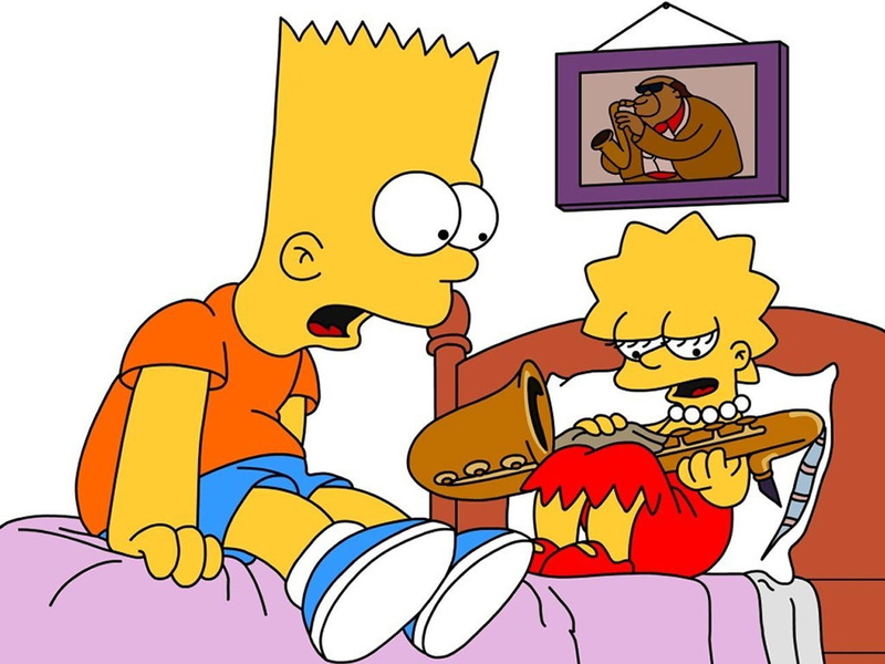 Lisa Simpson, 720P, The Simpsons, Bart Simpson